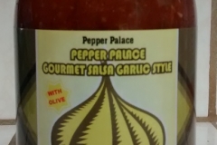 Pepper Palace Gourmet Salsa Garlic Style